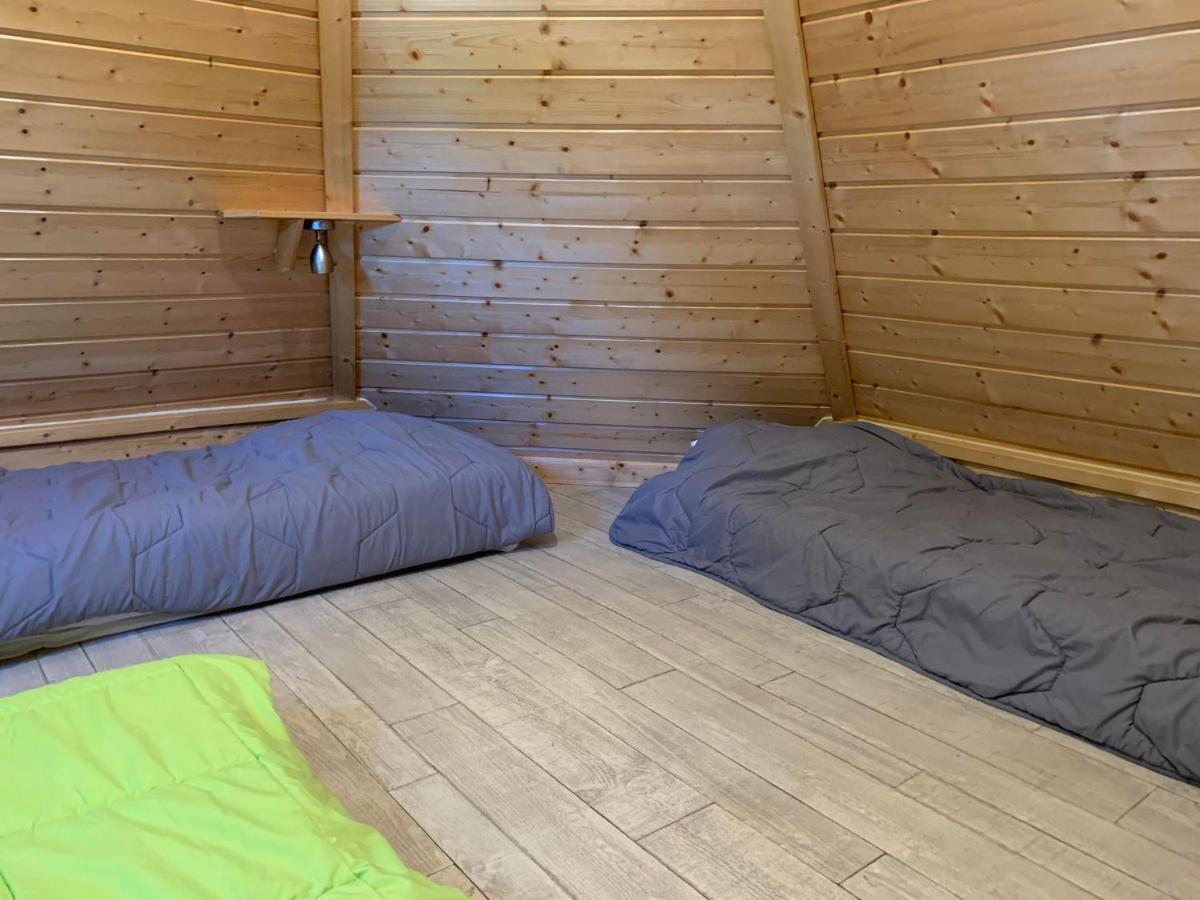 Camping De L'Etang Du Pays Blanc Guérande Exteriör bild