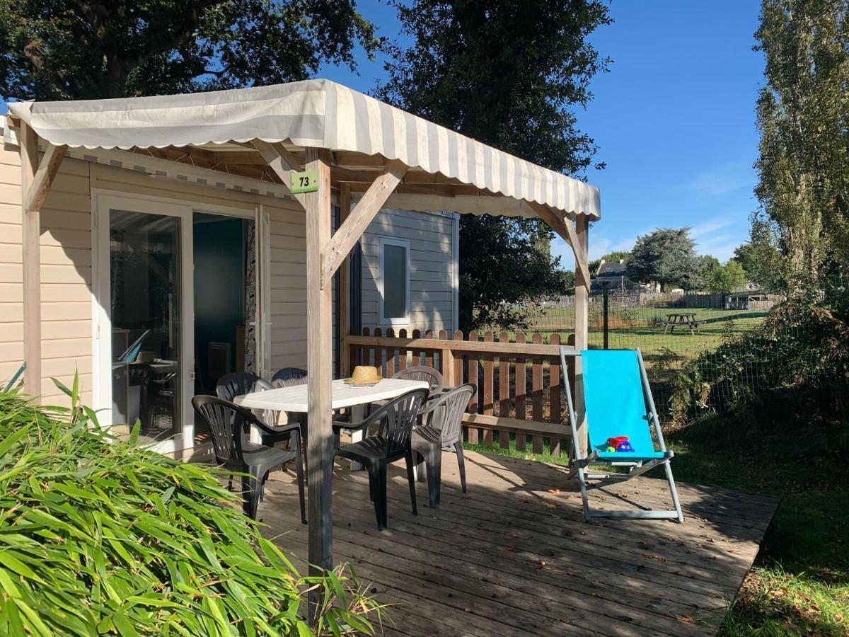 Camping De L'Etang Du Pays Blanc Guérande Exteriör bild