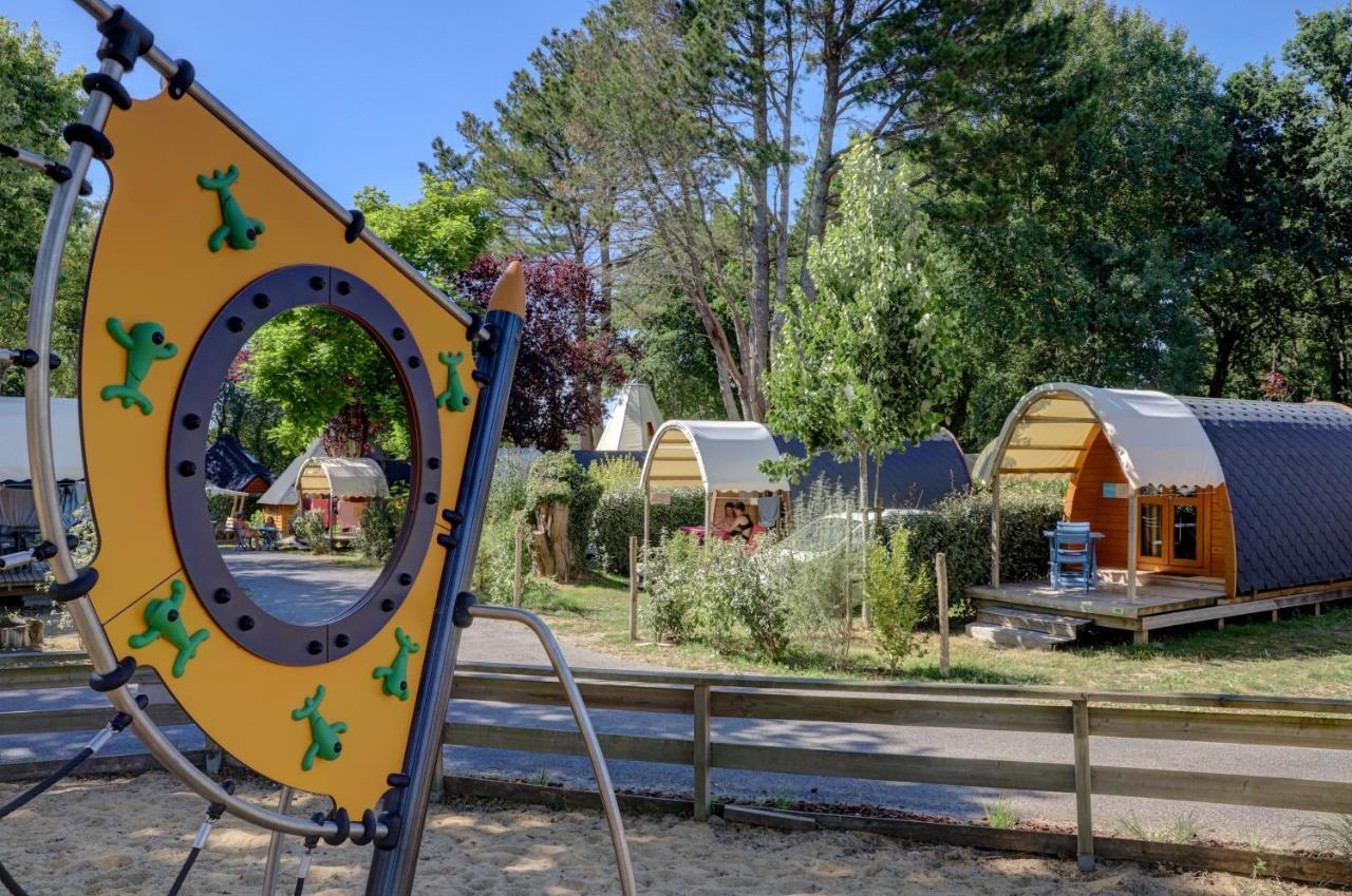 Camping De L'Etang Du Pays Blanc Guérande Exteriör bild