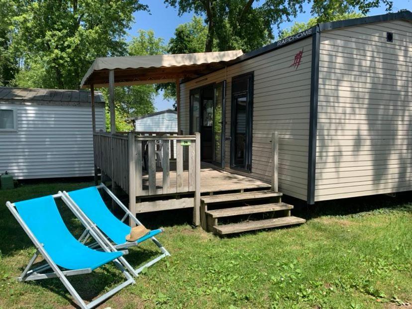 Camping De L'Etang Du Pays Blanc Guérande Exteriör bild