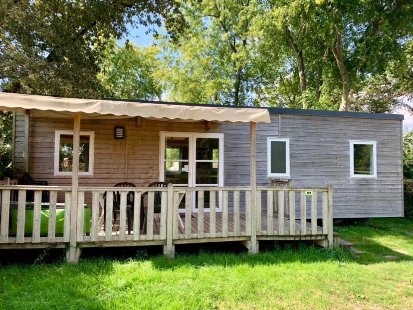 Camping De L'Etang Du Pays Blanc Guérande Exteriör bild