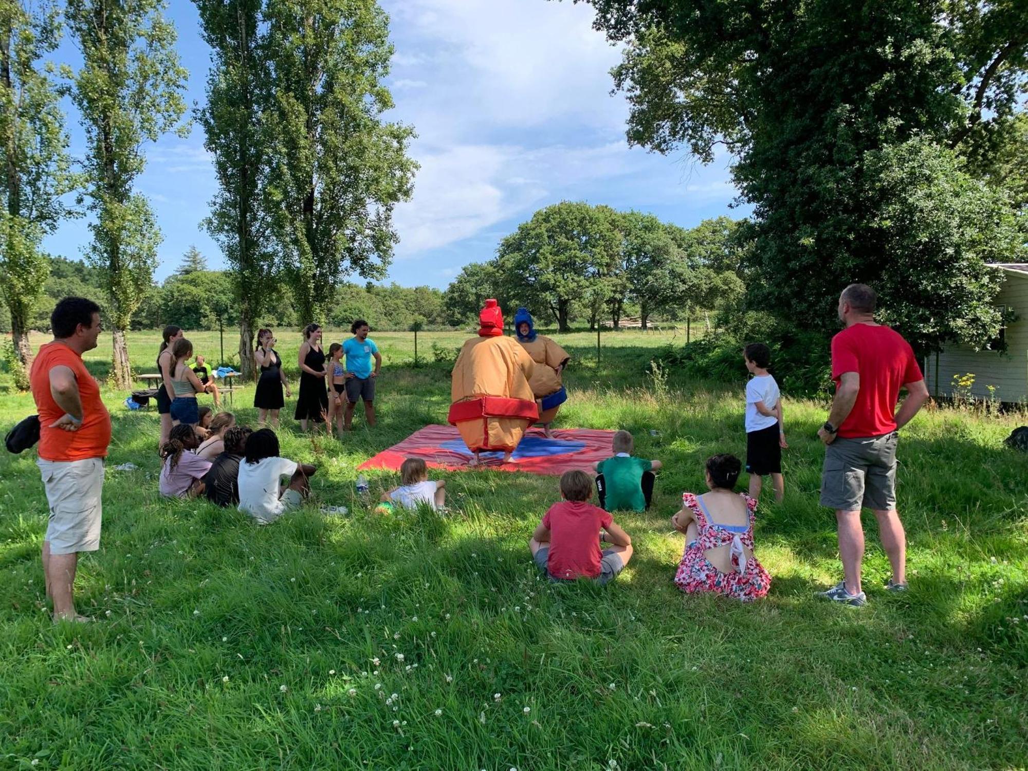 Camping De L'Etang Du Pays Blanc Guérande Exteriör bild